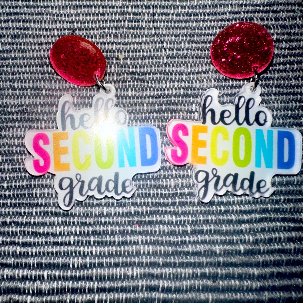 Teacher earrings